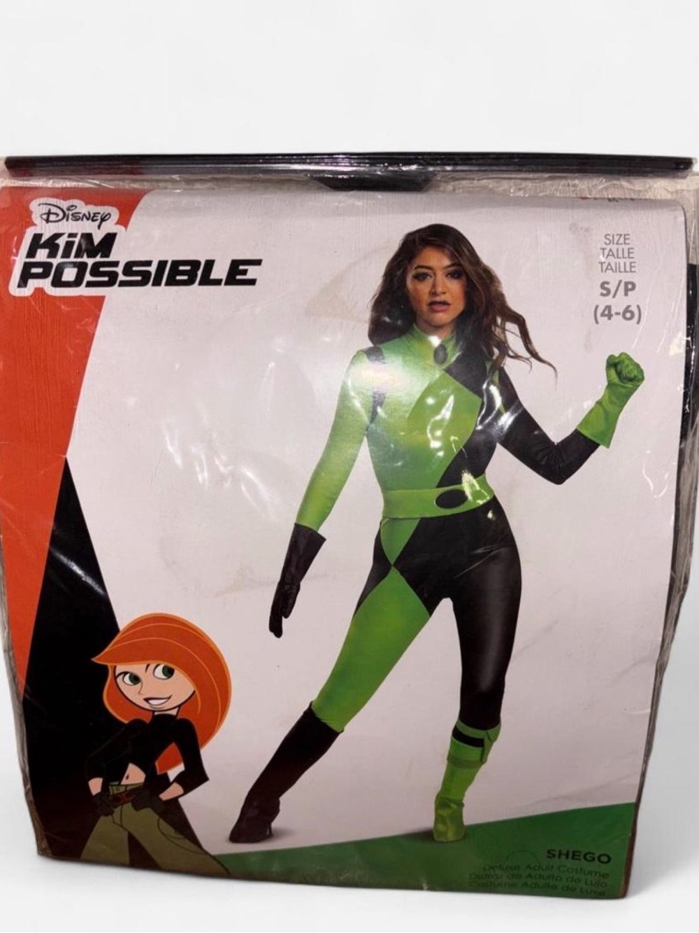 Disney Shego women’s Halloween Costume - Lime Green & Black